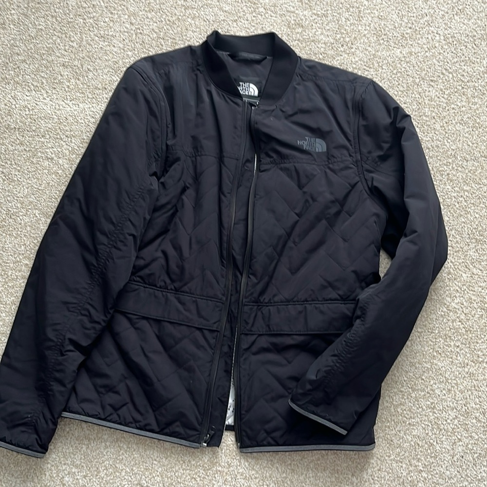Men’s North Face bomber jacket , size medium